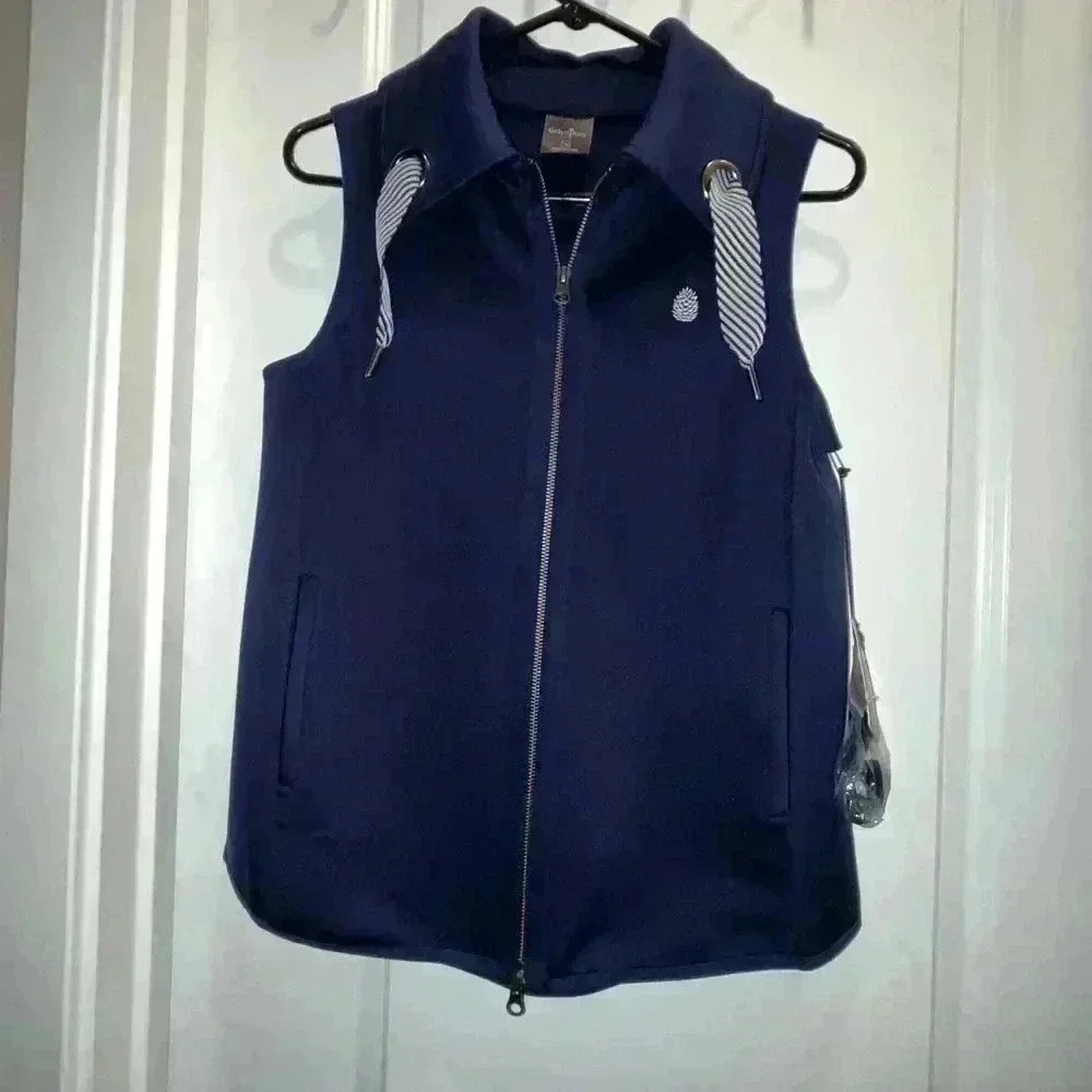 NWT Belyn Key women’s grommet golf vest